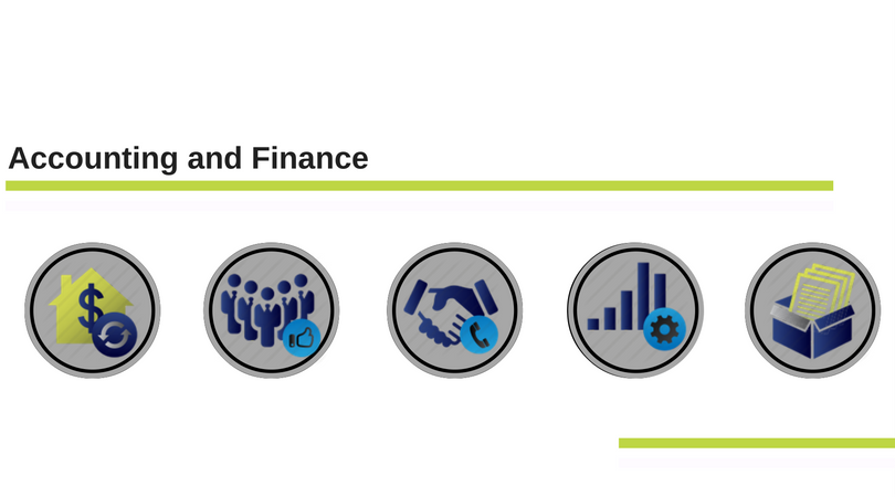 Accounting and Finance.